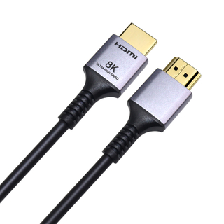 High Speed Ultra Slim Certified Best 8K HDMI Cable 4K120 8K60 120Hz eARC HDR HDCP 2.2 2.3 Compatible with Dolby Vision Apple TV 4K Roku Sony LG Samsung Xbox Series X RTX 3080 PS4 PS5